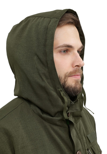 Костюм демисезонный "СУМРАК-ВЕСНА/ОСЕНЬ" куртка/брюки цвет: хаки, ткань Твил Рип-Стоп (ЧЗ)