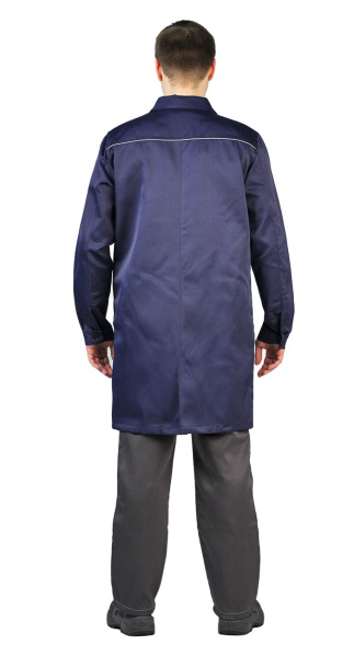 Я_Халат мужской Валент, т.синий URSUS ХАЛ521-001