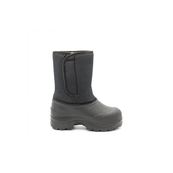 Сапоги ЭВА дутые на липучке "Классика", цвет - черный арт. 240-1 (EVAshoes)