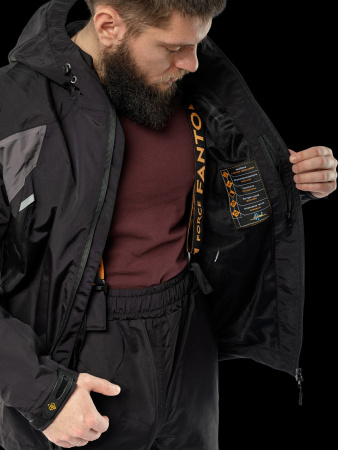 Костюм демисезонный мужской STORM, Black\Grey (ЧЗ)