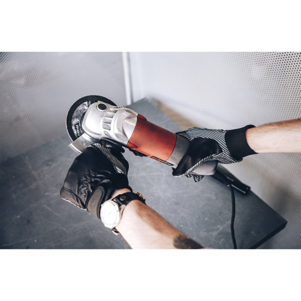 JAV05 Vulcan Light Защитные антивибрационные кожаные перчатки Jeta Safety для работы с инструментом (6 пар в упак)