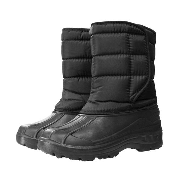 Сапоги ЭВА дутые липучка Черные СТ-05ж женские (Рейнджер) Step