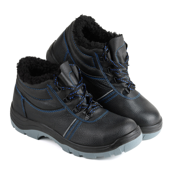 Ботинки кожаные утепленные мод. 13/1М  ПУ-ПУ