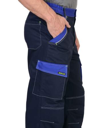 Брюки "КАРАТ": темно-синие