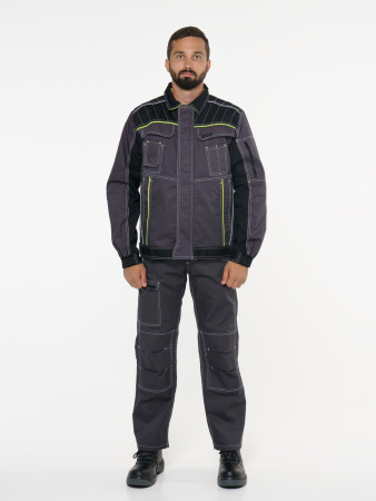 Полукомбинезон "Престиж" т.серый, тк.Rodos (245 гр/кв.м) (ЧЗ)