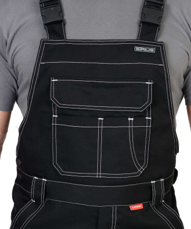 Полукомбинезон "ПРЕСТИЖ" черный, тк.Rodos (245 гр/кв.м) (ЧЗ)