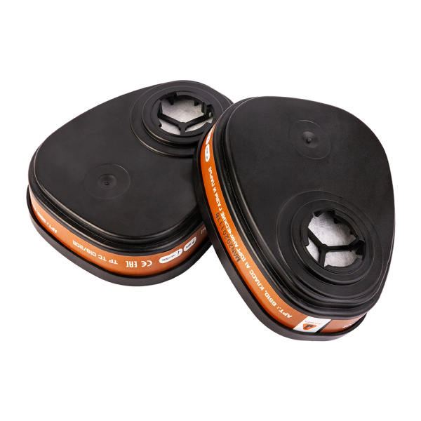 6510 Фильтр противогазовый Jeta Safety для защиты от органических газов и паров класса А1, в упак. 2 шт