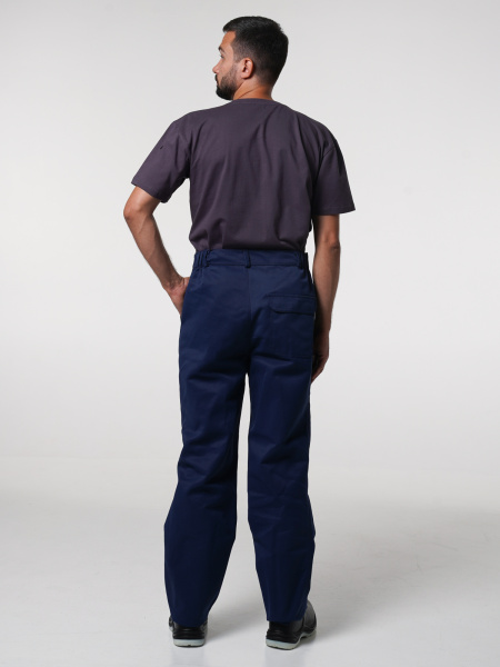 Костюм рабочий от ОПЗ и МВ арт. КОС811  т.синий с васильковым БЕЗ СОП (ЧЗ)