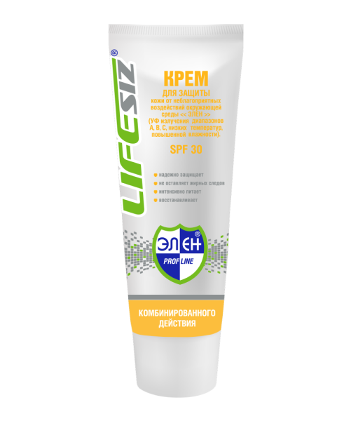 Крем защитный от УФ излучений (SPF 30) «Элен» линии PROFLINE 100 мл. (ЧЗ)