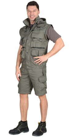 Костюм "Тигр" куртка, брюки (тк. смесовая)  Оливковый (ЧЗ)