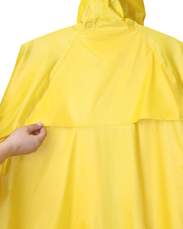 Плащ влагозащитный SIRIUS Стандарт (210 гр/м2) желтый