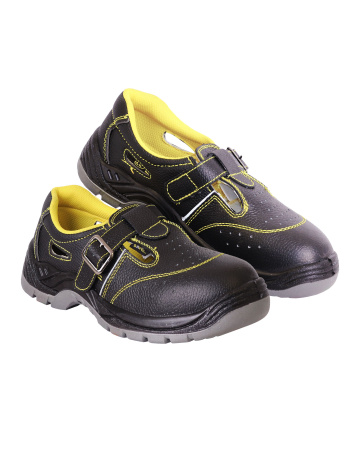 Полуботинки с перфорацией "Профи РТ", кожа, МП МС, ПУ-ТПУ