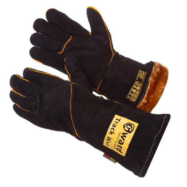 Краги зимние премиум сварщика Gward Track Black Zima р.XXL