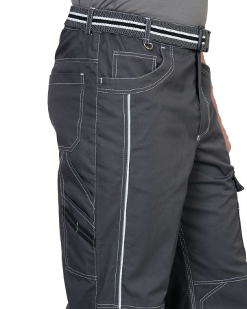 Брюки "Престиж" цв.т.серый, тк.Rodos (245гр.кв.м)