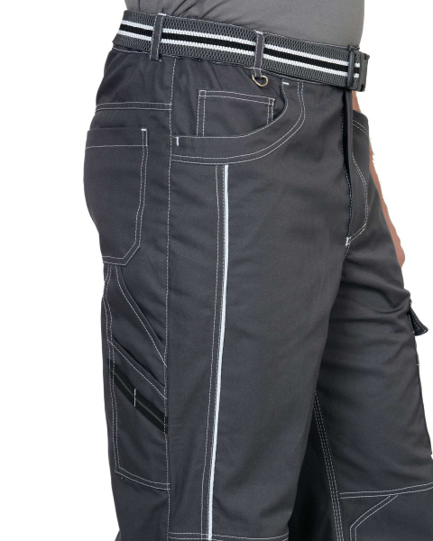 Брюки "Престиж" цв.т.серый, тк.Rodos (245гр.кв.м)