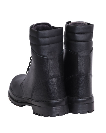 Ботинки с высоким берцем зимние "БАТАЛЬОН" нат. мех