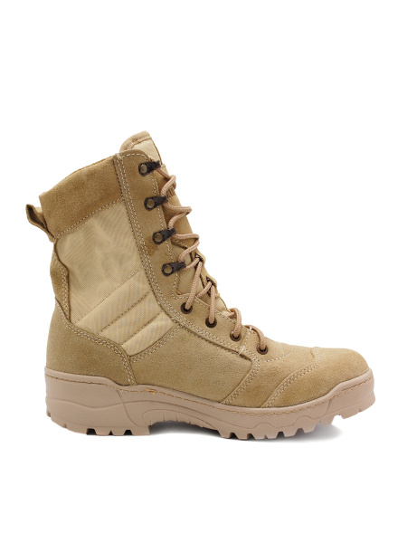 БОТИНКИ С ВЫСОКИМИ БЕРЦАМИ 00339 П «G.R.O.M.», бежевый GARSING