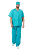 Костюм Хирургический (универсальный) бирюзовый (ЧЗ)