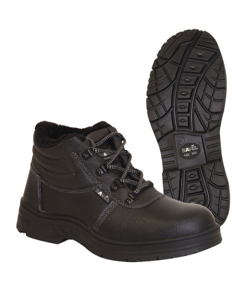 Ботинки "Сириус-Титан", кожа, иск. мех, Нитрил